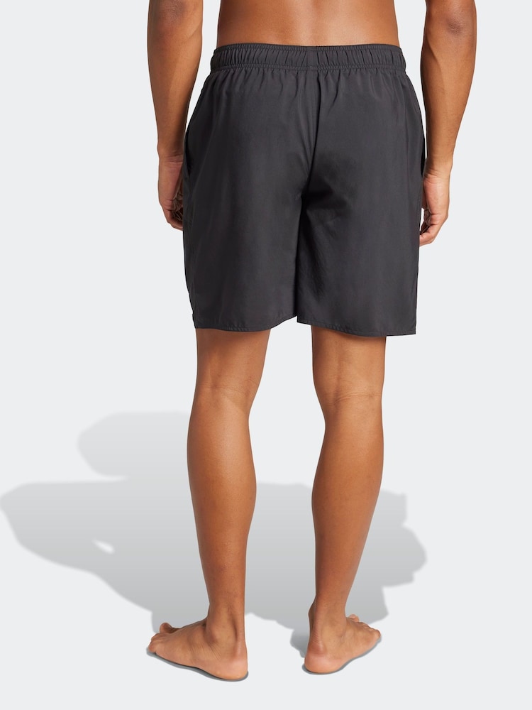 adidas Black 8-Inch Swim Shorts - Image 2 of 6