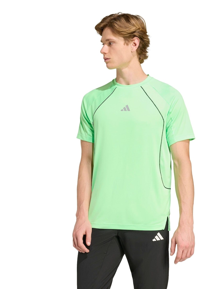 adidas Green Tech Apparel Climacool T-Shirt - Image 1 of 6
