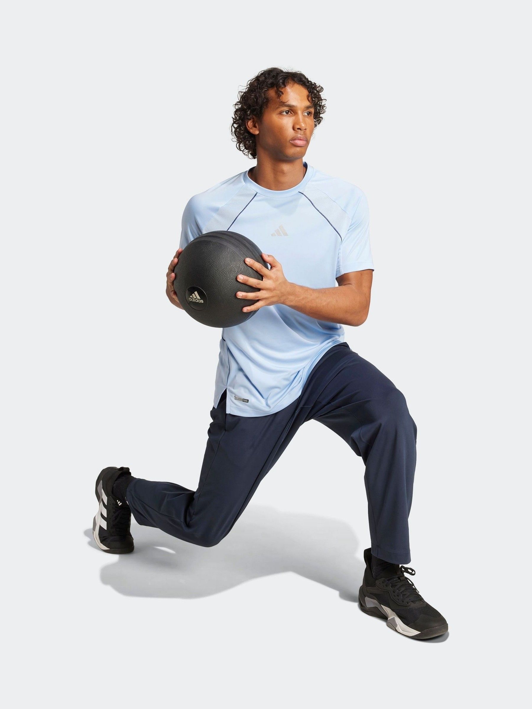 Cumpără Albastru - Tricou adidas Tech Apparel Climacool from Next