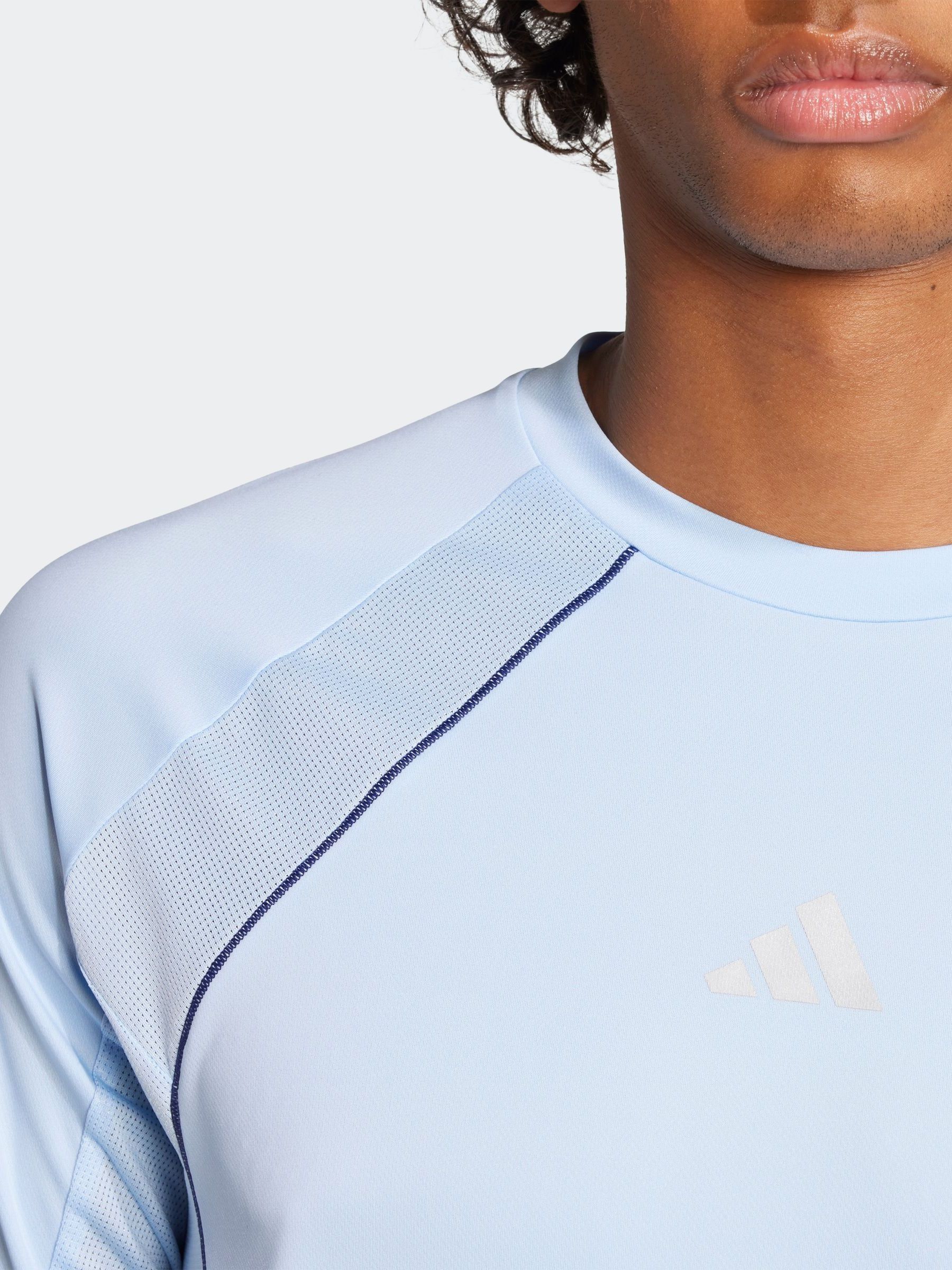Cumpără Albastru - Tricou adidas Tech Apparel Climacool from Next