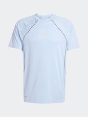 adidas Blue Tech Apparel Climacool T-Shirt - Image 6 of 6