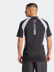 adidas Black Tech Apparel Climacool T-Shirt - Image 2 of 6