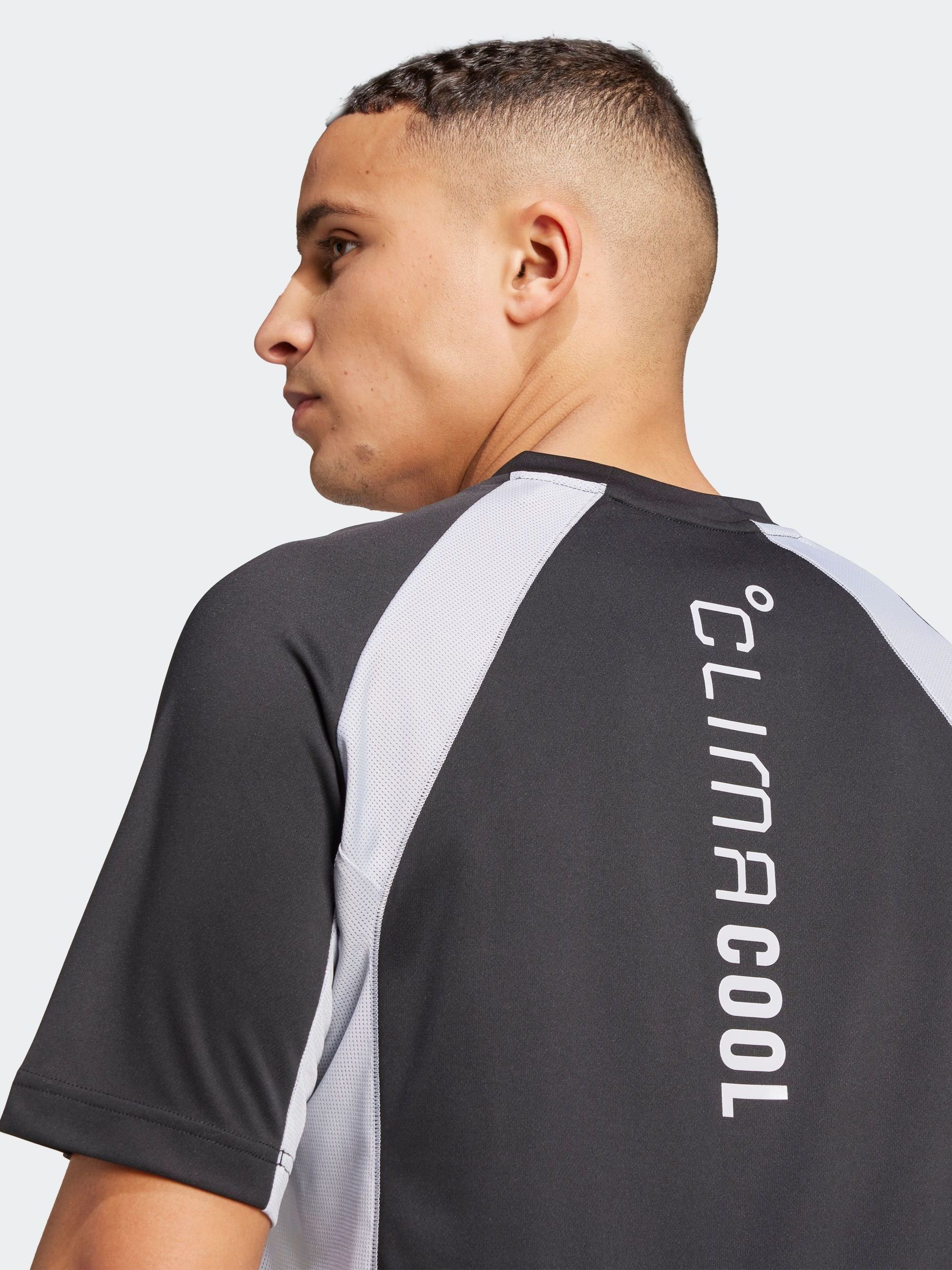 Buy adidas Black Tech Apparel Climacool T-Shirt from Next USA