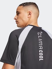 adidas Black Tech Apparel Climacool T-Shirt - Image 4 of 6