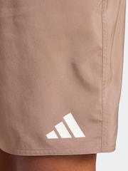 adidas Brown 8-Inch Swim Shorts - Image 4 of 6