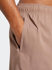 adidas Brown 8-Inch Swim Shorts - Image 5 of 6