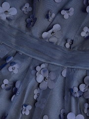 Monsoon Blue Lauren Asymmetrical Floral Dress - Image 4 of 4