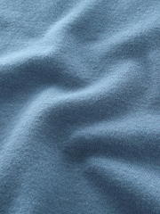 Blue Regular Fit Soft Touch V-Neck Sweater - Image 6 of 7