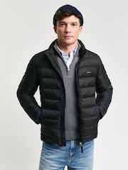 Negro - Chaqueta ligera de plumón de GANT - Imagen 1 de 5