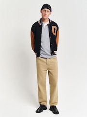 GANT Grey 100% Cotton Rugby Shirt - Image 3 of 5