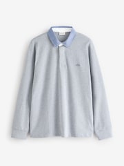 GANT Grey 100% Cotton Rugby Shirt - Image 5 of 5