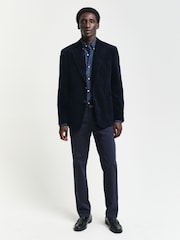 GANT Blue Twill Chino Trousers - Image 5 of 9
