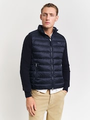 GANT Blue Light Weight Down Gilet - Image 1 of 5