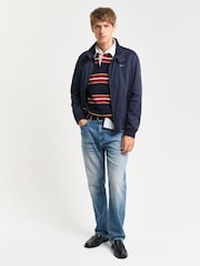 GANT Blue Harrington Jacket - Image 3 of 5