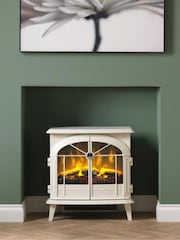 Dimplex Cream Fullerton Double Door Stove - Image 1 of 5