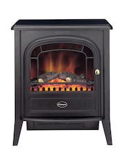 Dimplex Black Courchevel Optiflame Free Standing Electric Stove - Image 3 of 5