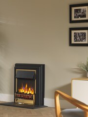 Dimplex Brass Cheriton Deluxe Brass Free Standing Fire - Image 9 of 9
