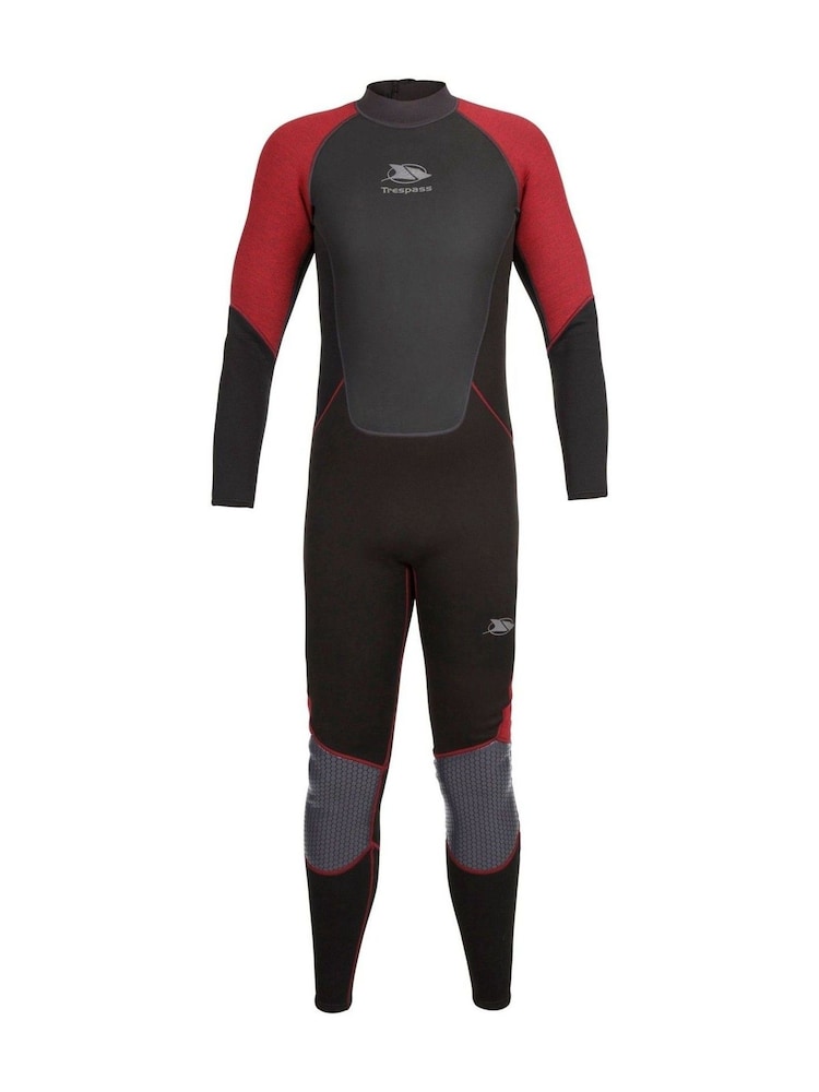 Trespass Male Red Nitrox 3Mm Full Wetsuit - Image 1 of 2