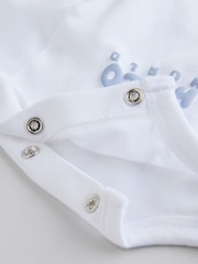 Blue Stripe Baby Jersey Jacket, Bodysuit and Leggings 3 Piece Set (0mths-2yrs) - Image 14 of 16