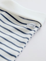 Blue Stripe Baby Jersey Jacket, Bodysuit and Leggings 3 Piece Set (0mths-2yrs) - Image 15 of 16