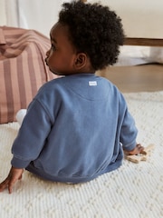 Blue Stripe Baby Jersey Jacket, Bodysuit and Leggings 3 Piece Set (0mths-2yrs) - Image 2 of 16