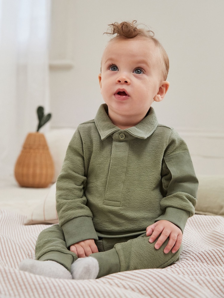 Green Baby Top and Leggings Set (0mths-2yrs) - Image 1 of 15
