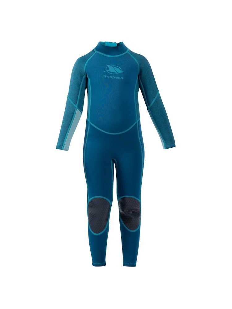 Trespass Kids Blue Lillian 3Mm Full Wetsuit - Image 1 of 2