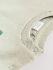 Sage Green Tractor Baby Sweatshirt and Joggers Set (0mths-2yrs) - Image 9 of 16