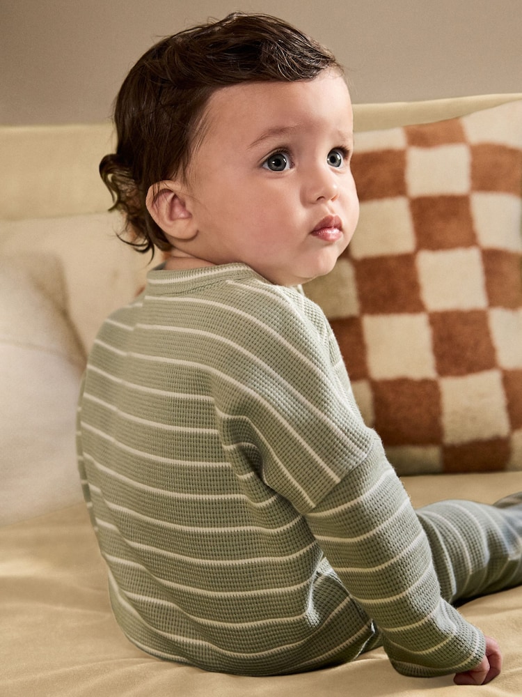 Mineral Stripe Baby Tops and Leggings Set 6 Piece (0mths-3yrs) - Image 19 of 19 Mineral Stripe Baby Tops and Leggings Set 6 Piece (0mths-3yrs) - Image 19 of 19