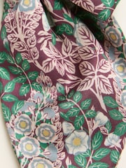 FatFace Burgundy Red Japanese Rose Hair Bow - Image 2 of 2