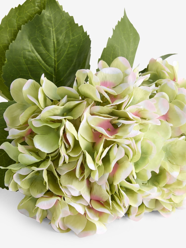 Green Artificial Hydrangea (2 Stems) - Image 6 of 6