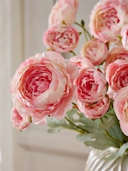 Pink Artificial Ranunculus (2 Stems) - Image 3 of 5