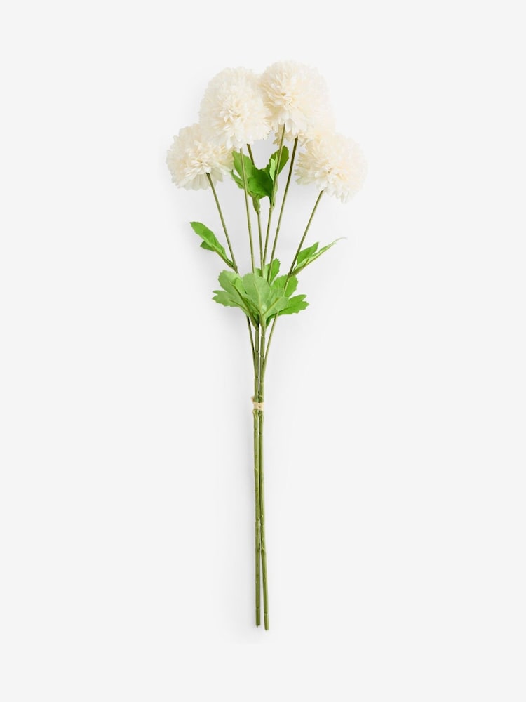 White Artificial Pom Pom - Image 1 of 1