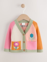 Colour Block Baby Fairy Cardigan (0mths-2yrs) - Image 1 of 6