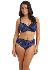 Fantasie Blue Malabar Coast Underwire Gathered Full Cup Bikini Top - Image 5 of 6