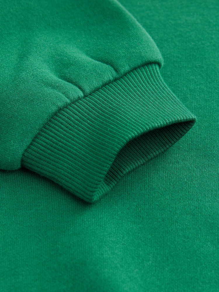 Green/Orange Printed Crew Neck Jersey Sweatshirt (3mths-7yrs) - Image 4 of 4