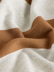 Chocolate Brown/Ecru All-Over Print Crew Neck Sweatshirt (3mths-7yrs) - Image 3 of 4