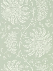 Sanderson Sage Cream Mapperton Wallpaper Sample - Image 1 of 1