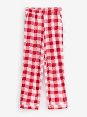 Chelsea Peers Red Gingham Heart Print Long Pyjama Set - Image 8 of 8