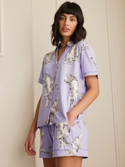 Chelsea Peers Lotus Tiger Print Short Pyjamas Set - صورة 5 من 5