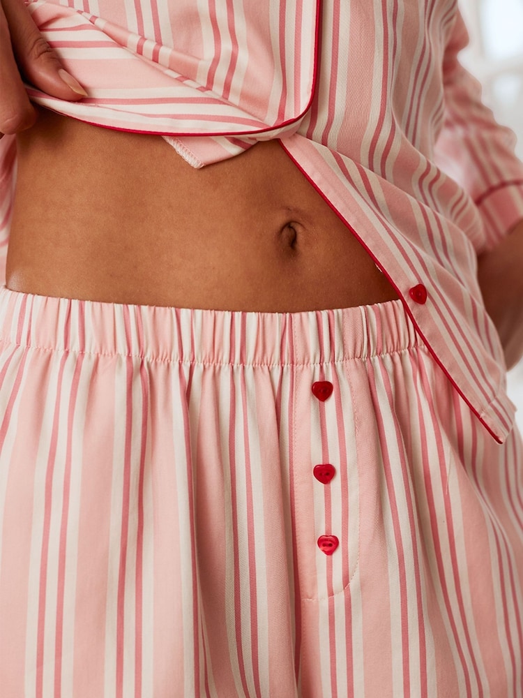 Chelsea Peers Reddish Pink Long Pyjamas Sets - Image 4 of 5