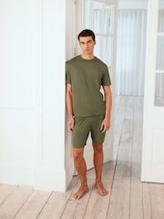 Chelsea Peers Crew Neck Short Pyjamas Set - Image 1 of 5