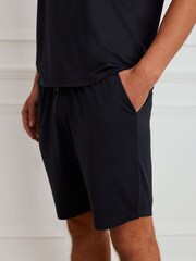 Chelsea Peers Blue Crew Neck Short Pyjamas Set - Image 2 of 5