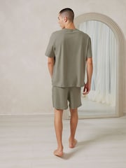 Chelsea Peers Cotton Crew Neck Short Pyjamas Set - Imagen 2 de 5