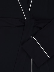Chelsea Peers Black TENCEL™ Modal Dressing Gown - Image 3 of 3