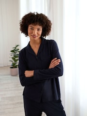 Chelsea Peers Blue Long Pyjamas Sets - Image 2 of 5