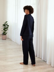 Chelsea Peers Blue Long Pyjamas Sets - Image 5 of 5