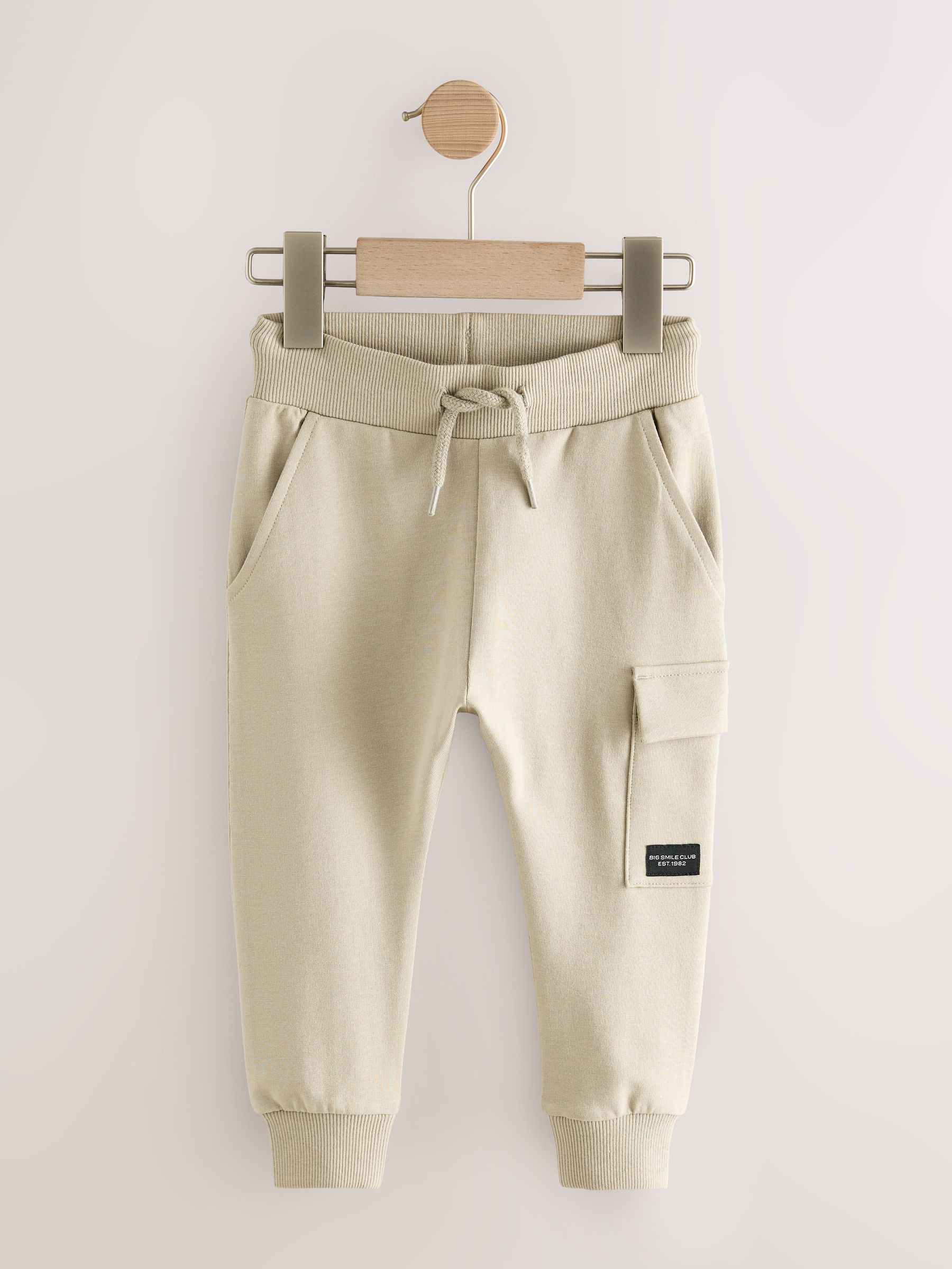 Neutral Skinny Fit Skinny Utility Joggers (3mths-7yrs)