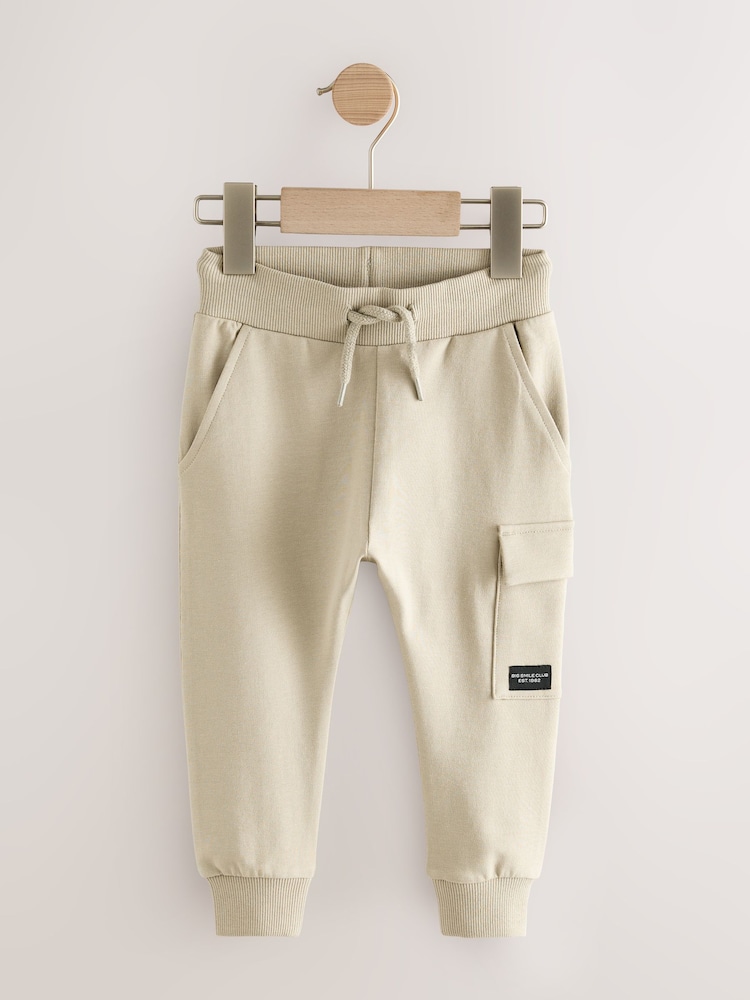 Neutral Skinny Utility Joggers (3mths-7yrs) - Image 1 of 4
