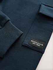 Navy Blue Skinny Utility Joggers (3mths-7yrs) - Image 4 of 4